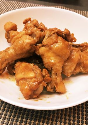 簡単!放置!手羽元のポン酢煮☆-レシピのメイン写真