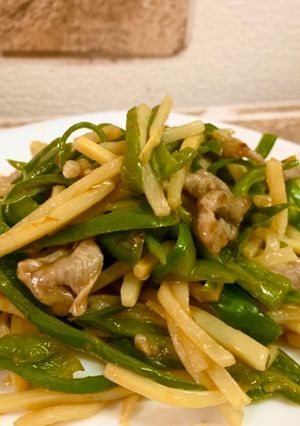 豚こま肉の青椒肉絲-レシピのメイン写真