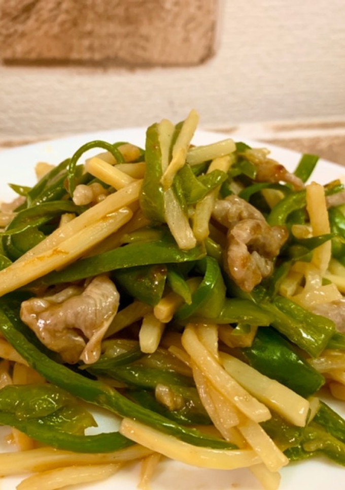 豚こま肉の青椒肉絲-レシピのメイン写真