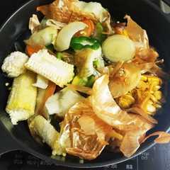 รูปของ 野菜くずで野菜だし⭐ベジブロス