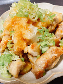 パリパリ鶏肉のさっぱりおろしかけ-レシピのメイン写真