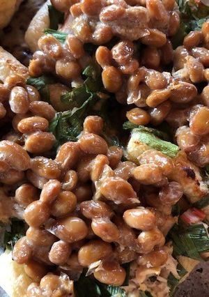 納豆とニラツナの油揚げ焼き-レシピのメイン写真