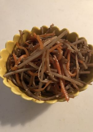 きんぴらごぼう-レシピのメイン写真