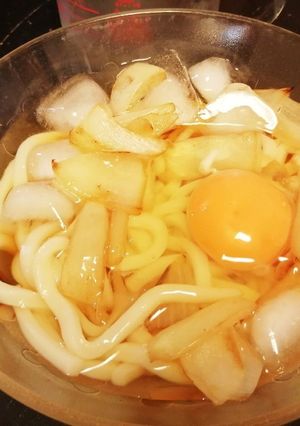 簡単、手抜き冷凍うどん-レシピのメイン写真