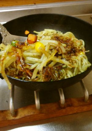 最速のそば飯-レシピのメイン写真