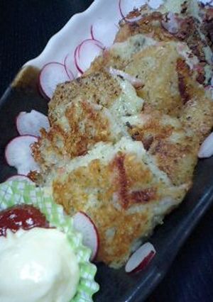 カリッとモチッと!ジャガイモ焼き-レシピのメイン写真