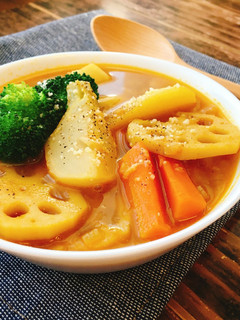 野菜の旨味たっぷり♡簡単スープカレー-レシピのメイン写真