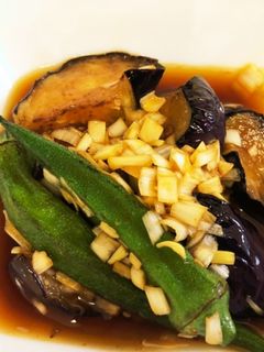 茄子の揚げ煮-レシピのメイン写真