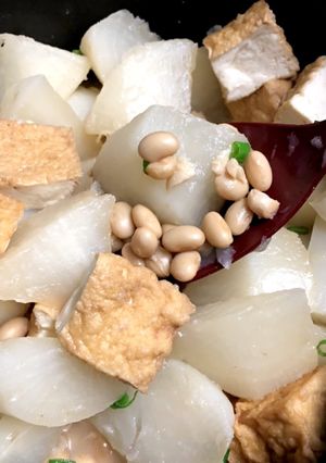 お大根と大豆の煮物-レシピのメイン写真