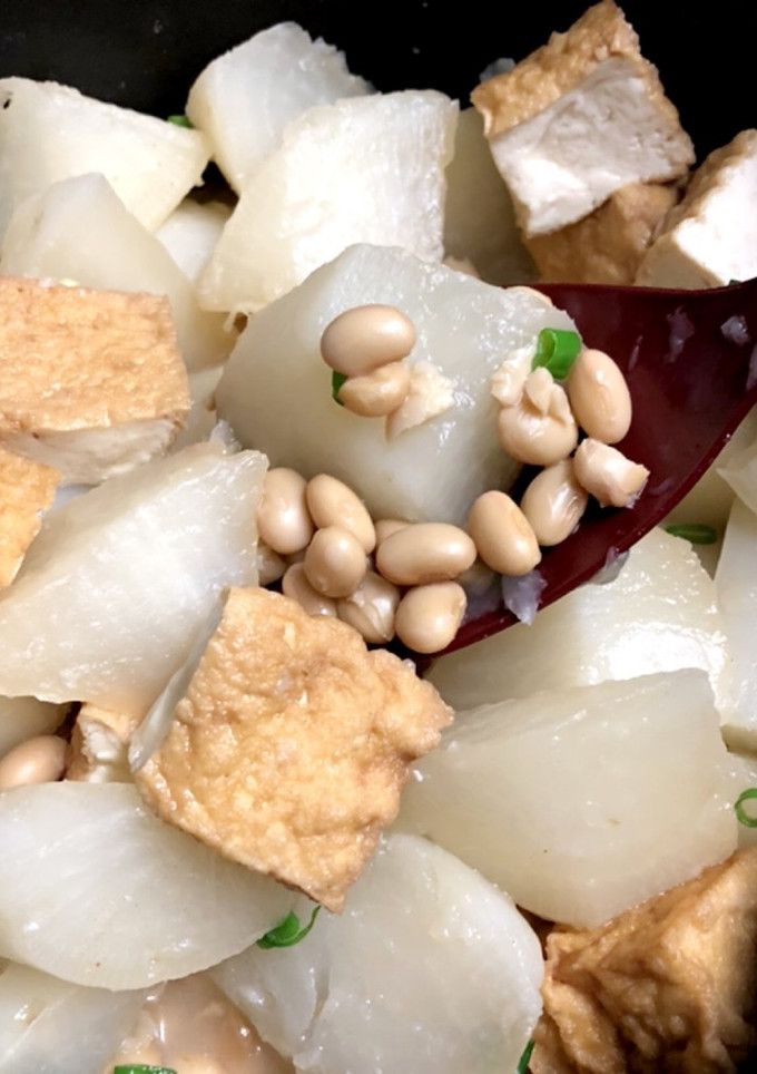 お大根と大豆の煮物-レシピのメイン写真