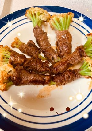噂のカリフローレ(カリフラワー)の肉巻き-レシピのメイン写真