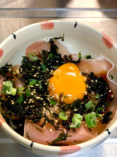 生ハム丼(韓国風)-レシピのメイン写真