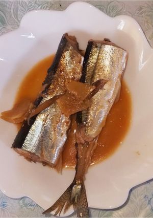 生秋刀魚の味噌煮-レシピのメイン写真