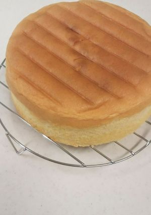 我が家の基本のスポンジケーキ(共立て)-レシピのメイン写真