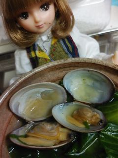 リカちゃん♡あさりとレタスの鍋ꕤ*.゚-レシピのメイン写真