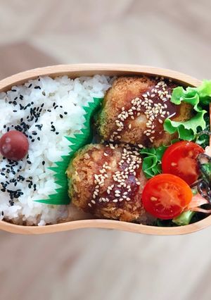 毎日のお弁当♪カレーチーズコロッケ-レシピのメイン写真