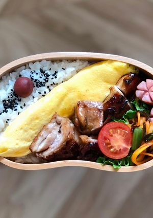 毎日のお弁当♪鳥の照り焼き-レシピのメイン写真