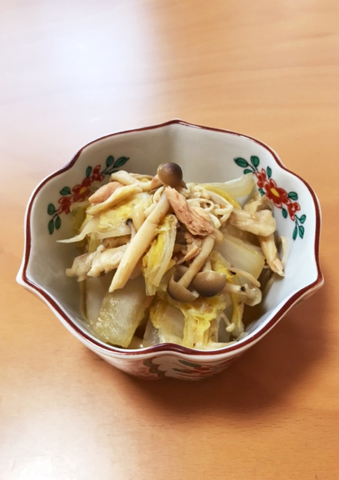 我が家の白菜とツナのあっさり煮-レシピのメイン写真