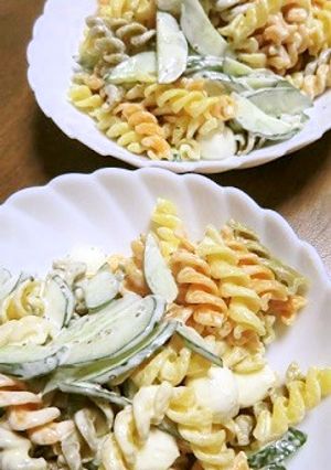モッツァレラチーズ入りマカロニサラダ-レシピのメイン写真