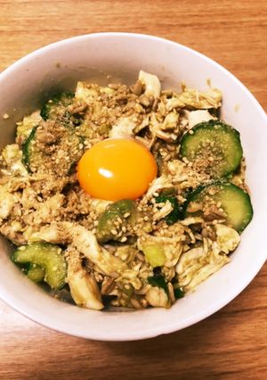 腸まで届くささみアボカド丼-レシピのメイン写真