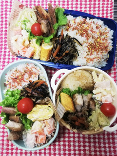 野球少年&家族弁当♡豚ロースポン酢焼き-レシピのメイン写真