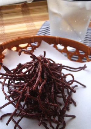 焼酎のおともに♪蕎麦チョコフレーク-レシピのメイン写真