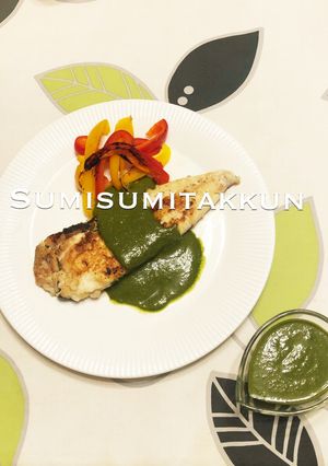 バジルより美味い♡春菊でジェノベーゼ☆-レシピのメイン写真