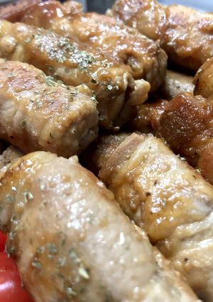 照り照り！高野豆腐の豚モモ肉巻き-レシピのメイン写真
