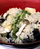 ジャー飯A ナスと揚げの炊き込みご飯