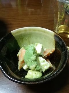 アボカドと鮭のワサビサラダ-レシピのメイン写真