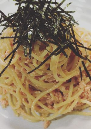 簡単たらこパスタ-レシピのメイン写真