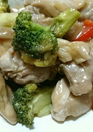 鶏もも肉とブロッコリーの香味炒め-レシピのメイン写真