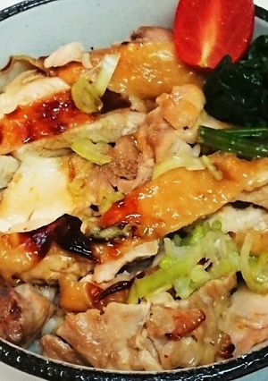 彩り照り焼き丼-レシピのメイン写真