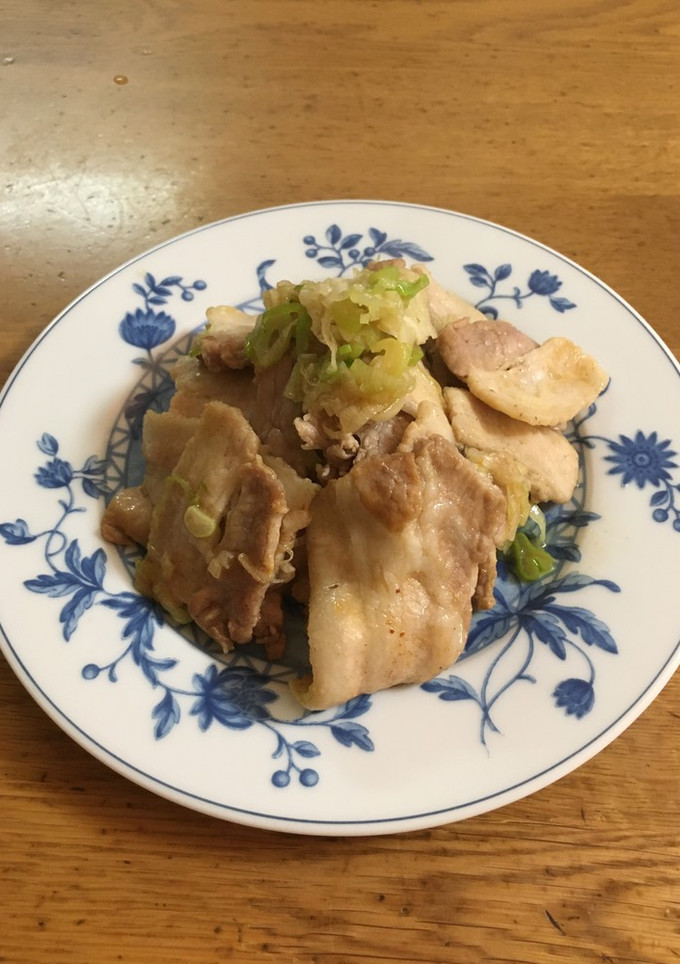 簡単☆豚バラのネギ塩焼き-レシピのメイン写真