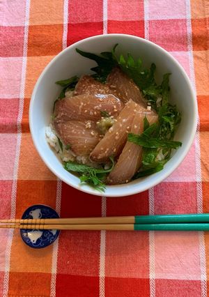 鰤の漬け丼-レシピのメイン写真