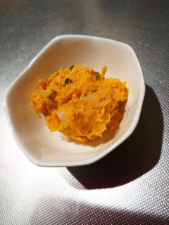 カボチャの煮物からのカボチャサラダ-レシピのメイン写真