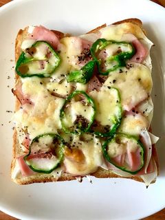 簡単!ピザトースト-レシピのメイン写真