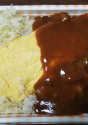 究極の手抜きオムカレー-レシピのメイン写真