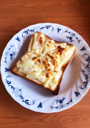 簡単！時短！ほっこりグラタンパン♪-レシピのメイン写真