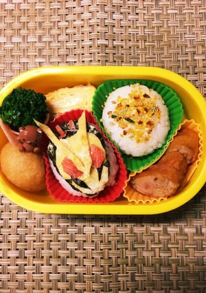 仮面ライダーゼロワンのキャラ弁-レシピのメイン写真