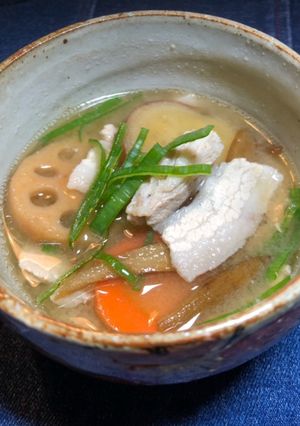 干し野菜「根菜ミックス」の豚汁-レシピのメイン写真
