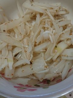 大根とキノコのイタリア炒め-レシピのメイン写真