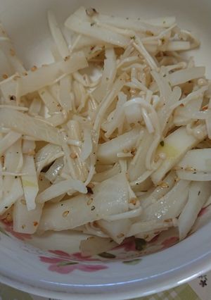 大根とキノコのイタリア炒め-レシピのメイン写真