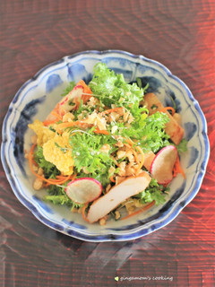 わさび菜とさつま揚げのオメガ3サラダ-レシピのメイン写真