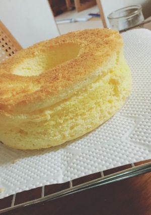 ふわふわシホォンケーキ-レシピのメイン写真