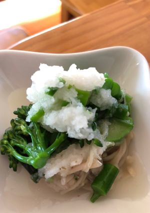 えのきとブロッコリーのヘルシーサラダ-レシピのメイン写真