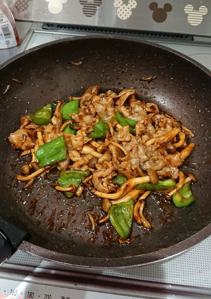 お弁当にも！豚肉とピーマンのタレ炒め-レシピのメイン写真
