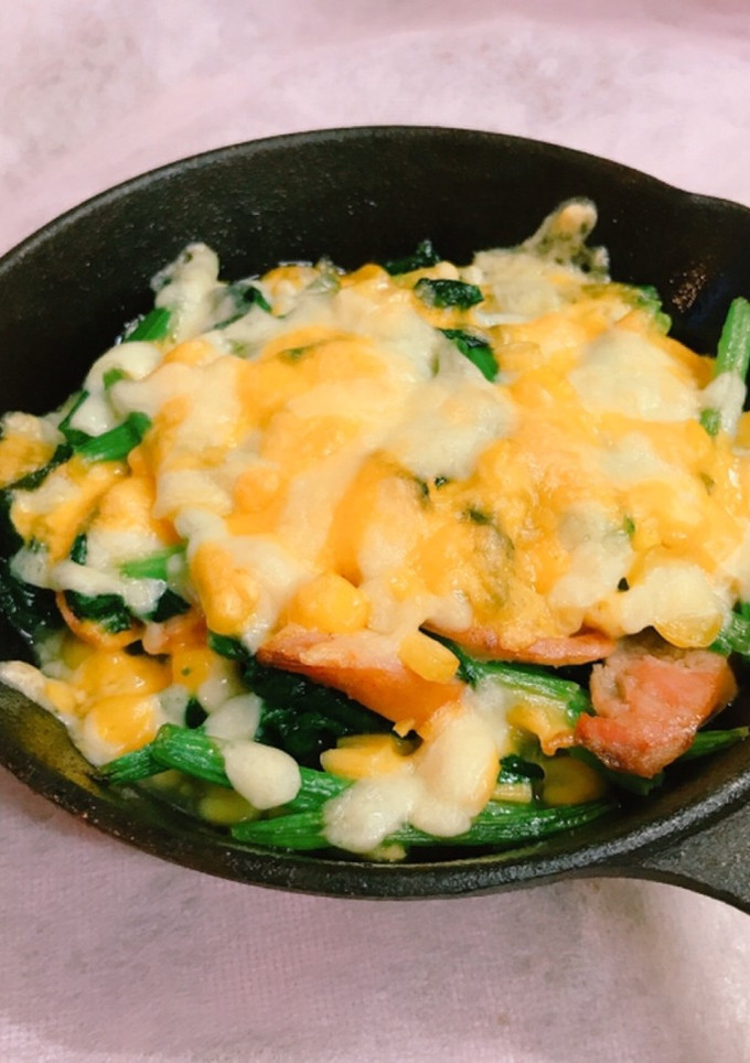ほうれん草のチーズ焼き-レシピのメイン写真