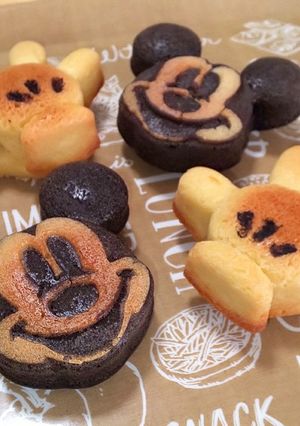 しっとり ミッキーのパウンドケーキ-レシピのメイン写真