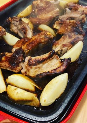 テンション上がる！スペアリブの蒸し焼き-レシピのメイン写真